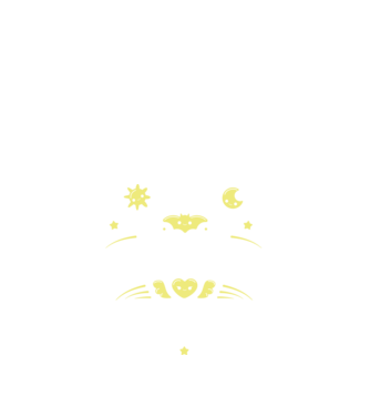 Motiv Ouija model negru pe tricou