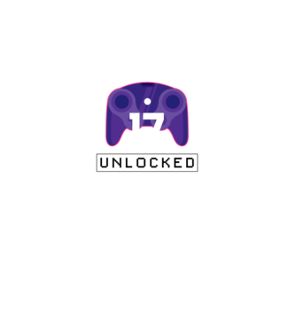 Level 17 Unlocked Gamer Birthday model negru pe tricou
