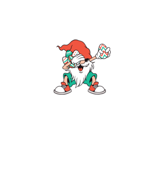 Elf de Paște DAB model alb pe tricou