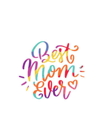 Best Mom Ever - Cea mai bună mamă model negru pe tricou