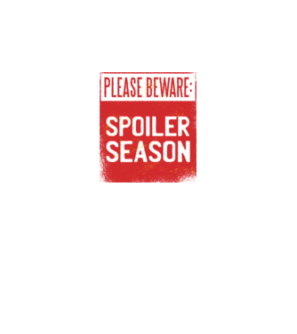 Atenție! Pericol de spoiler model alb pe tricou
