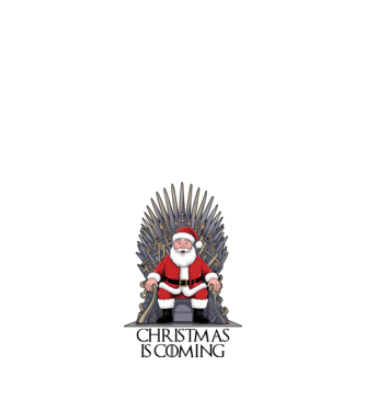 Christmas is Coming Alb model alb pe tricou