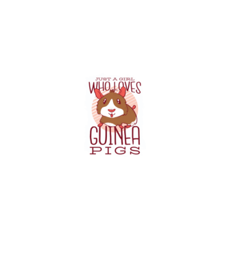 Doar o fată care iubește porcușorii de Guineea model roz deschis pe tricou