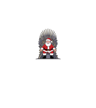 Christmas is Coming Negru model negru pe tricou