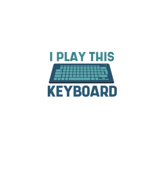 Tastatura Gamer model alb pe tricou