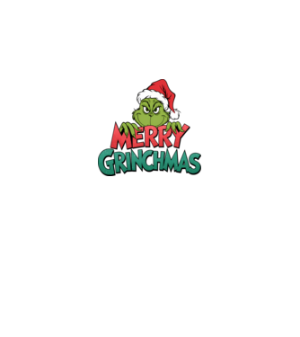 Merry Grinchmas model negru pe tricou