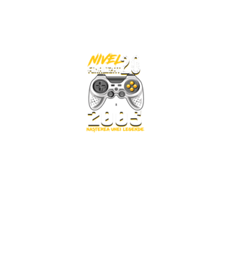 Nivel Finalizat 20 2005 model negru pe tricou