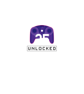 Level 25 Unlocked Gamer Birthday model negru pe tricou