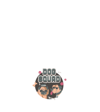 Dog squad model negru pe tricou
