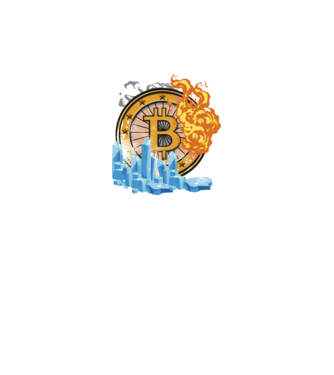Logo Bitcoin model verde neon pe tricou