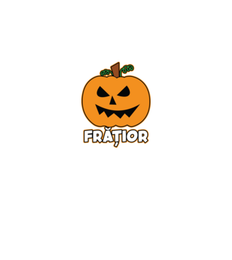frățior model negru pe tricou
