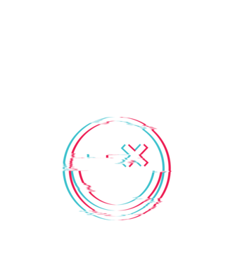 Smile glitch neon tiktok style model negru pe tricou