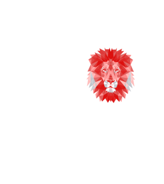 Red Lion model galben neon pe tricou