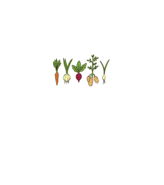 Legume model gri pe tricou