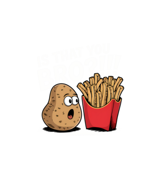 Is that you BRO?!! Negru model alb pe tricou
