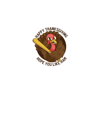 Happy Thanksgiving - Hope you like Ham model alb pe tricou
