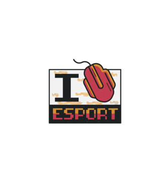 I love Esport model gri pe tricou