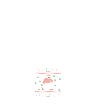 Ugly Sweater Yeti model negru pe tricou