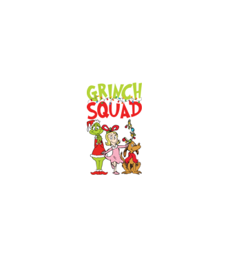 Grinch Squad model  pe tricou