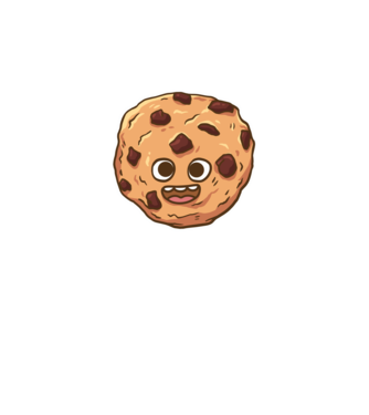 Cookie drăguț model gri pe tricou