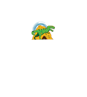 Dinozaur T-rex model negru pe tricou