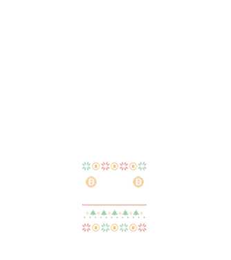 Buy the Dip Bitcoin Ugly Sweater model negru pe tricou