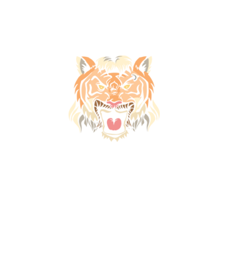 Tiger King Tigru model negru pe tricou