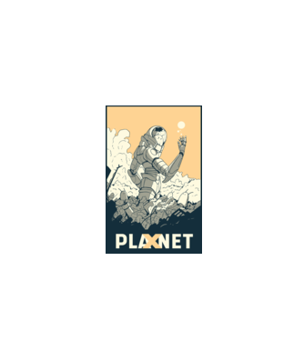 Planet X model gri pe tricou