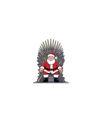 Christmas is Coming Negru model negru pe tricou