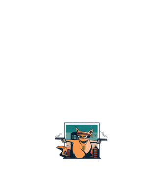Pew Pew Pew Madafakas Pisică model alb pe tricou