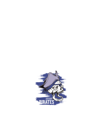 Airship Pirates 2 - Pirat model negru pe tricou