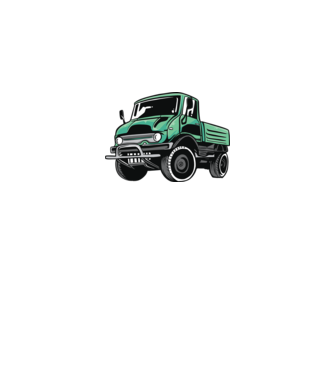 Camion model gri pe tricou