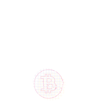 Bitcoin Glitch model albastru închis pe tricou