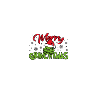 Merry Grinchymas - Grinch model verde pe tricou