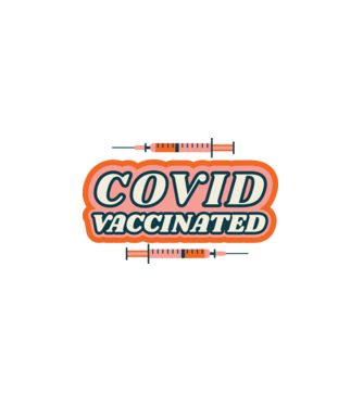 Vaccin Covid model alb pe tricou
