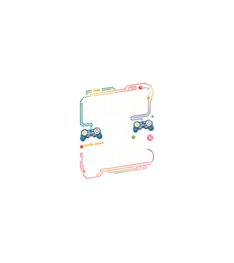 Born to Game Pixel Negru model nisipiu pe tricou