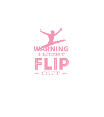 Gimnast model albastru închis pe tricou