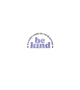 Be kind model alb/roșu pe tricou