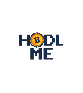 Hodl Me Bitcoin model alb pe tricou