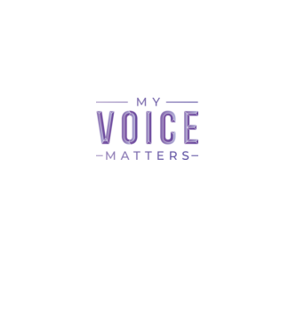 My Voice Matters de Ziua Femeii model alb pe tricou