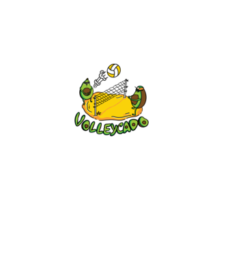 Avocado Volei model gri pe tricou