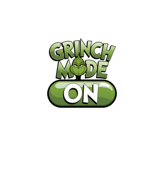 Grinch mode ON model turcoaz pe tricou