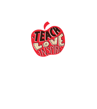 Teach Love Inspire pentru profesori model galben neon pe tricou