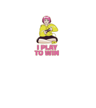 Anime fată Gamer model mov pe tricou