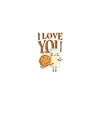 'I Love You tricou drăguț cuplu pentru Valentine''s Day' model alb pe tricou