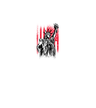 SUA Statuia Libertății model negru pe tricou