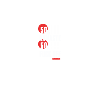 50 Namaste, 50 Fuck Off model negru pe tricou