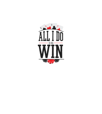 All I do is win Poker model gri pe tricou