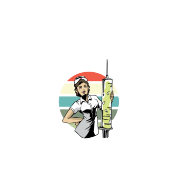 Nu mă poți speria cu nimic, sunt vaccinat model negru pe tricou