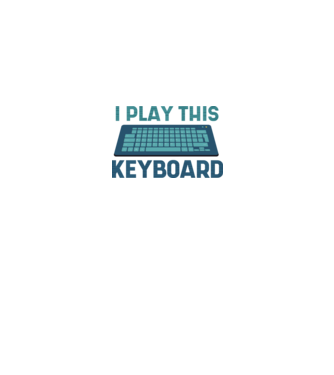Tastatura Gamer model alb pe tricou